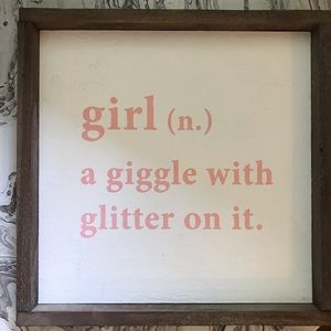 Girl Rustic Farmhouse Nursery Bedroom wall decor